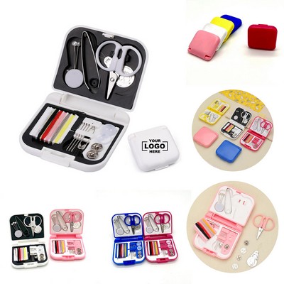 Compact Travel Sewing Kit for On-the-Go Repairs