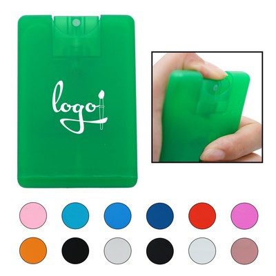 Credit Card Hand Sanitizer Spray (Without Solution)