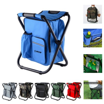 Foldable Chair With Cooler