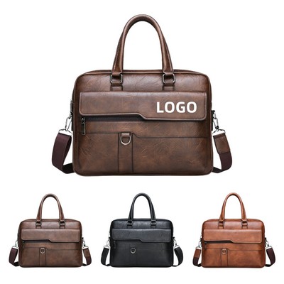 PU Leather Business Briefcase