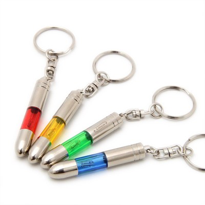 Car Anti Static LED Keychain Discharger High Voltage Anti Static ESD Tool