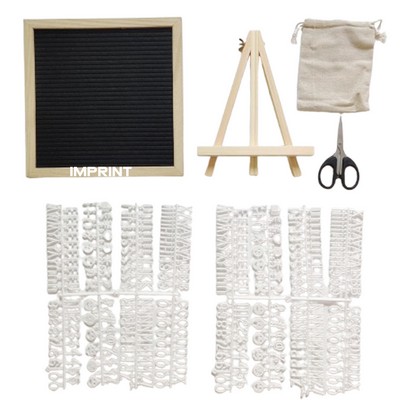 Handmade Felt Letter Decoration Board Signs