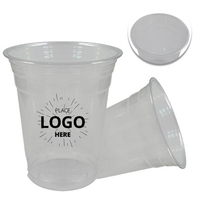 12oz Disposable Clear Plastic Cup