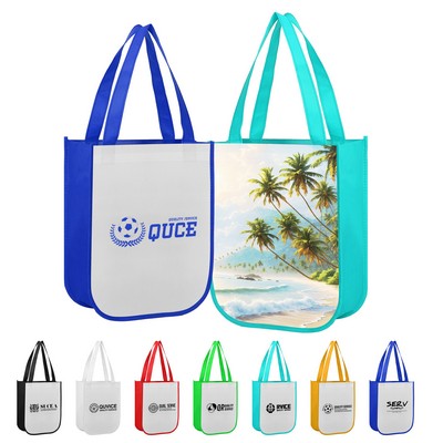 Custom Laminated Non-Woven Round Corner Bag