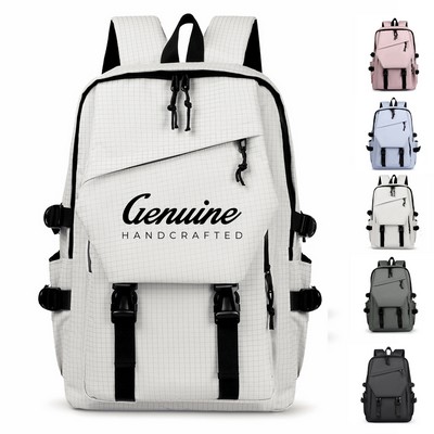 Secure Travel Laptop Backpack with USB Charging Port