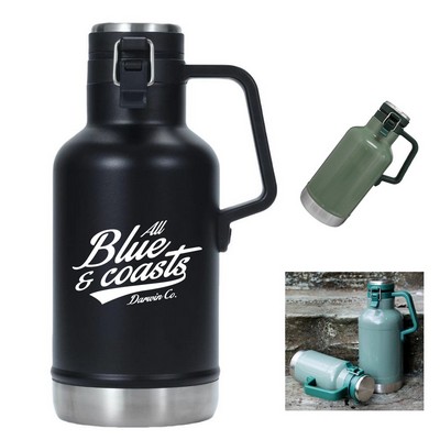 32oz Stainless Steel Insulated Travel Flask with Handle