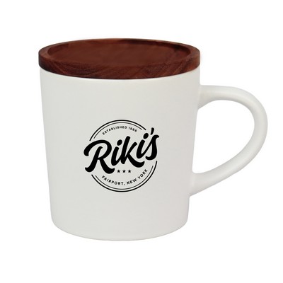 16oz Ceramic Mug with Cookie Holder