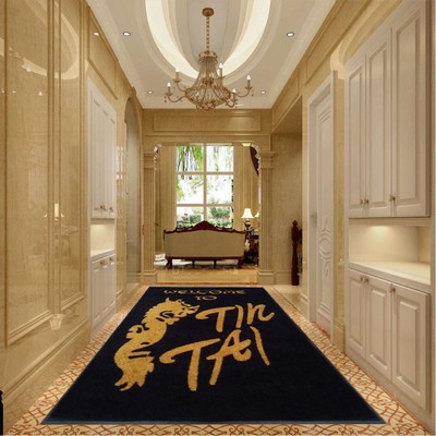 Rubber Backed Covered Entrance Outdoor/Indoor Area Logo Mat (6'x12')