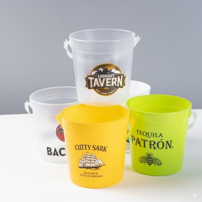 32 Oz Halloween Multi-Purpose Plastic Bucket With Handle