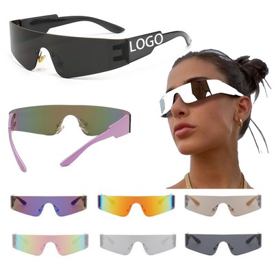 New Fashionable Futuristic Punk-Style Sunglasses