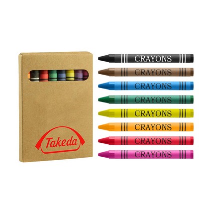 8 Pack Crayons
