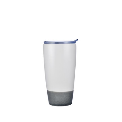 Endura 12 oz White Double Wall Ceramic Tumbler