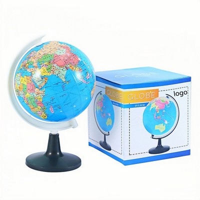 Mini Desktop Globe for Kids Geography Learning and Educational Decor