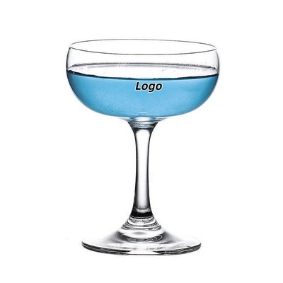 Vintage Japanese Style Glass Champagne Cup for Cocktails