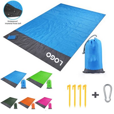 82" X 79" Waterproof Sand Free Beach Blanket