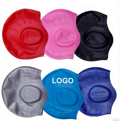 Silicone Ear Protection Swimming Cap