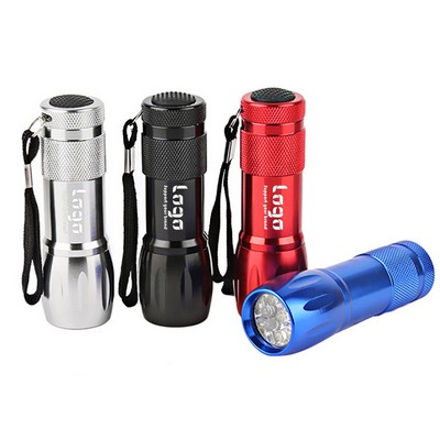 Metal LED Torch Flashlight