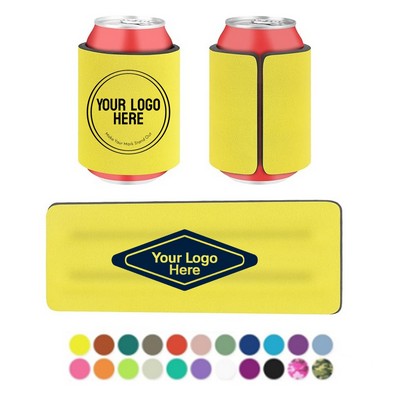 Slap Wrap Neoprene Can Cooler – Full Color Imprint