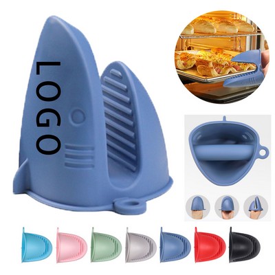 Shark Shaped Silicone Heat Resistant Food Clip