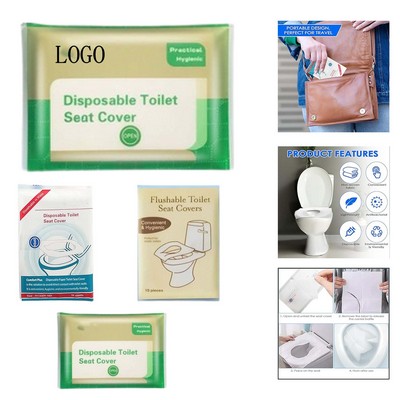 Hygienic Disposable Toilet Cover with Logo
