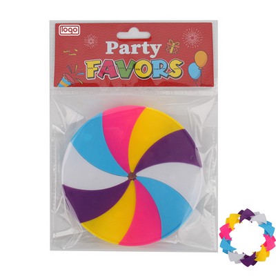 Portable Expanding PP Flying Disc Toy