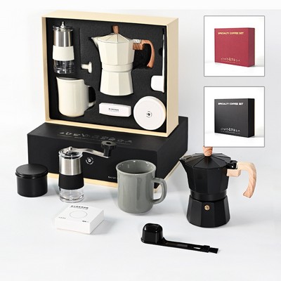 Portable Espresso Machine Coffee Brewing Tools 6 Pcs Coffee Gift Set