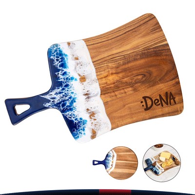 Lureth Ocean Resin-Wood Cutting Board