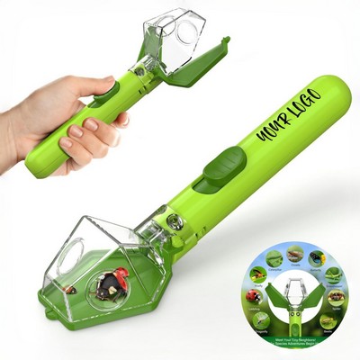 Portable Bug Catcher with 6X Magnifier for Kids