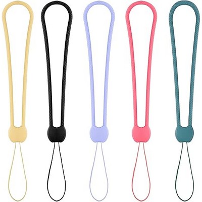 Short Small Wrist Lanyards Wrist Lanyards Silicone Rubber Charms