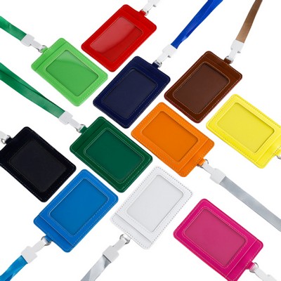 PU Candy Color ID Cover