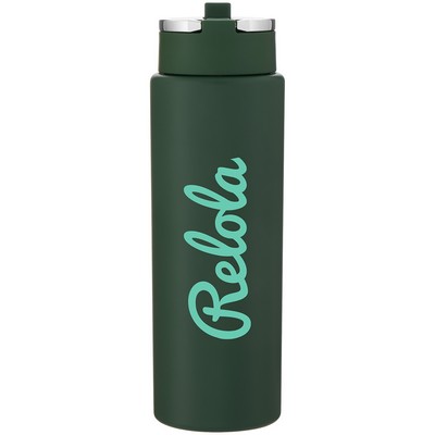 20 oz h2go Hardy Water Bottle (Matte Forest Green)