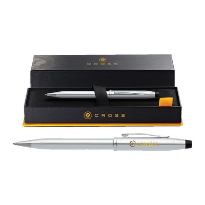 Cross® Century II Lustrous Chrome Pen, Laser Engraving