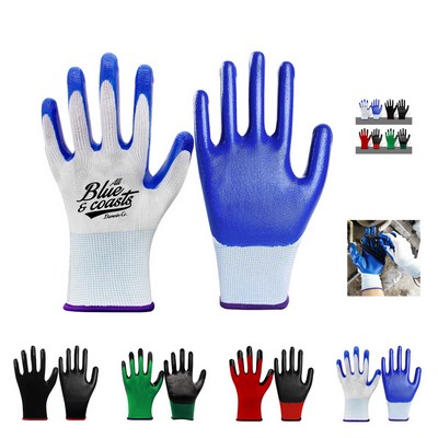 Nylon Palm Dipped Gloves