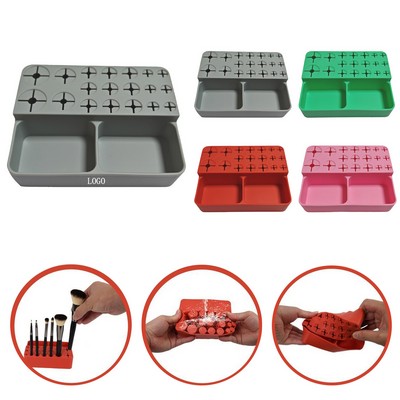 Silicone Cosmetic Brush Holder