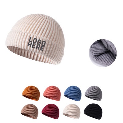 Fisherman Style Winter Beanie Cap