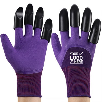 Gardening Gloves with Dual Hand Claws