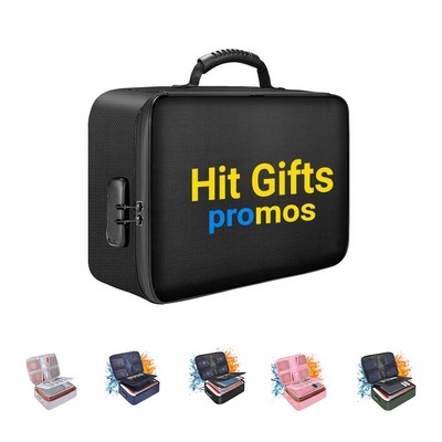 Document Bag with Combination Lock