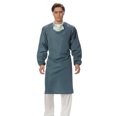 Fashion Seal Reusable Protective Apparel - Unisex Pocketless PFAS-Free Apron Gown