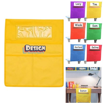 Student Chair Back Storage Hanging Bag