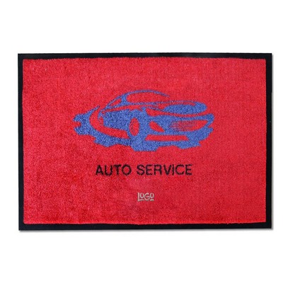 Happy Holidays Logo Mat