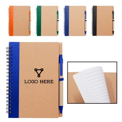 Eco-Spiral Notebook Pen