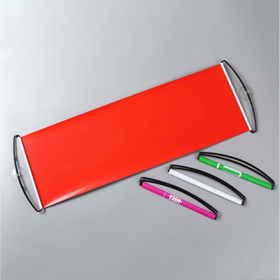 Hand Held Scroll Banners