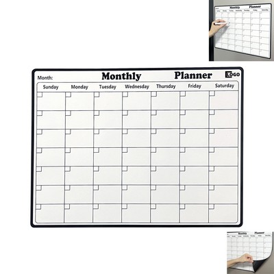 Magnetic Dry Erase Monthly Planner