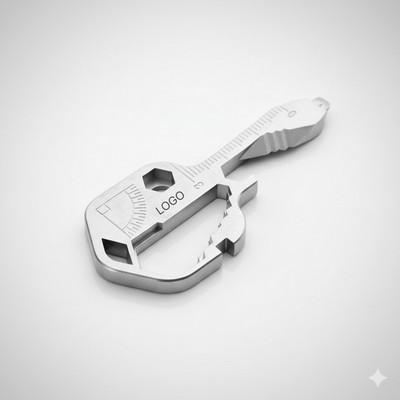 Outdoor 24in1 Stainless Steel Keychain Tool with Screwdriver and Bottle Opener