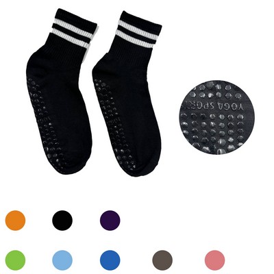 Long Non Slip Socks for Yoga Pilates Pure Barre And Ballet