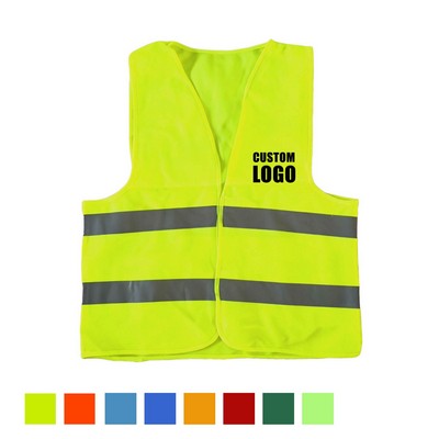 High Visibility Reflective Safety Workwear Vest
