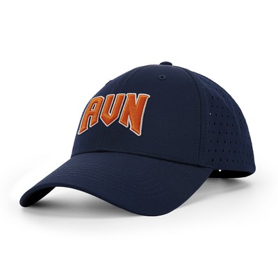 6 Panel Structured Laser-Cut Mesh Golf Cap