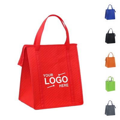 Non-woven thermal insulation handbag