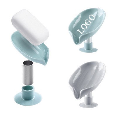 Self-Draining Suction Cup Soap Dish