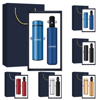 Umbrella Tumbler Cup Gift Set Business Promotional Items